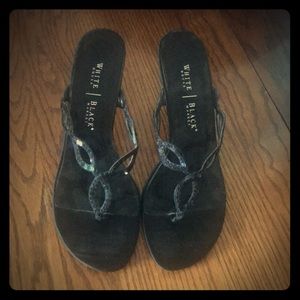 Used dress sandals Size 9 worn three times